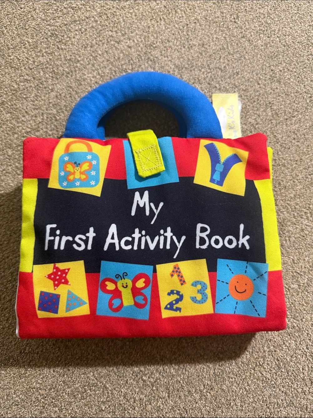 Melissa & Doug My First Activity Book - Red, Blue, Yellow, Black, Green